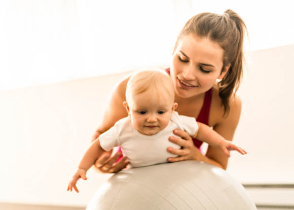 atelier parent bebe yoga balon 1